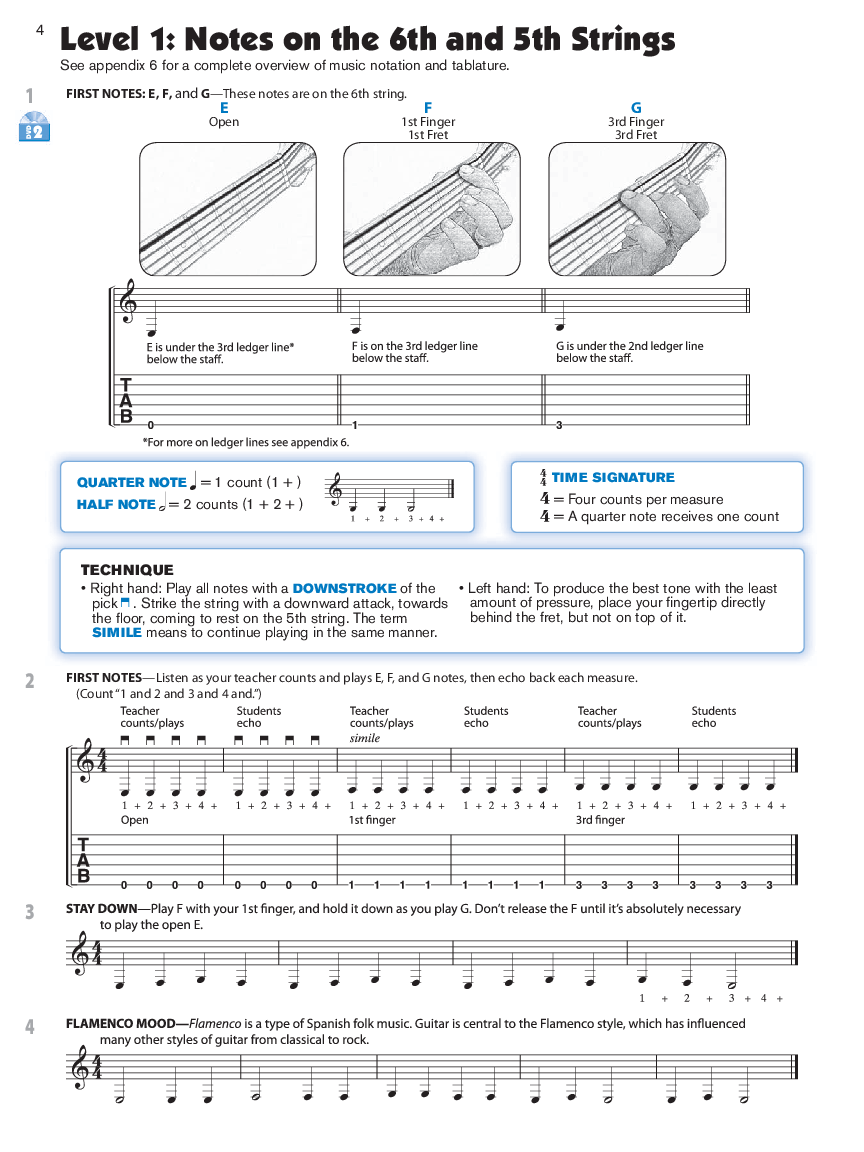 Sound Innovations for Guitar #1 BK/DVD