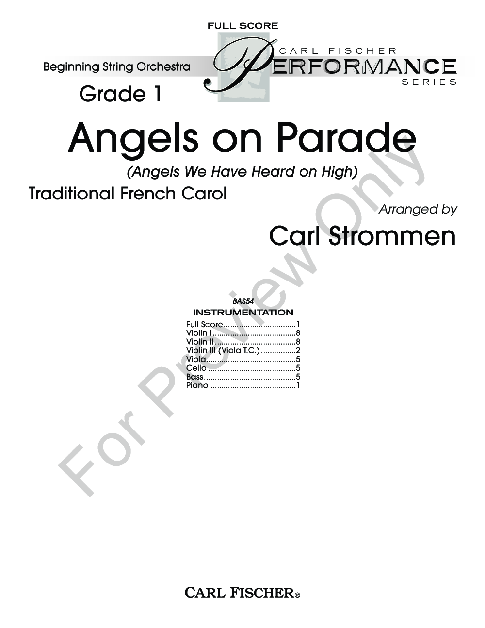 Angels on Parade