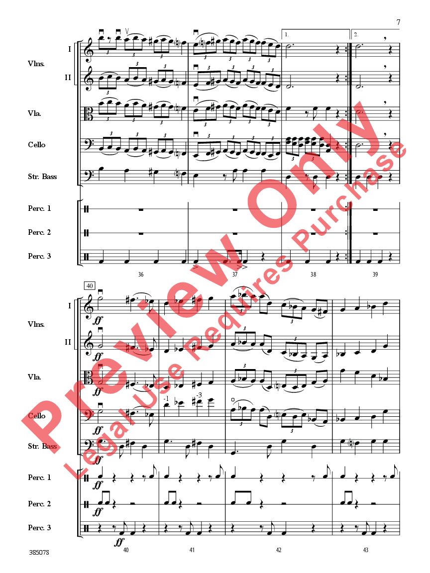 Terkisher Klezmer Fest Score