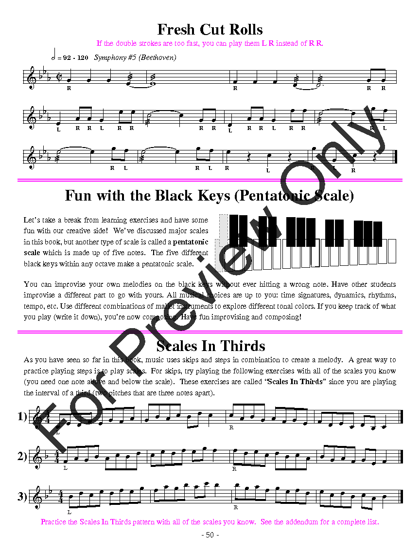 The Mallet Player's Toolbox Book with Online Audio/Video