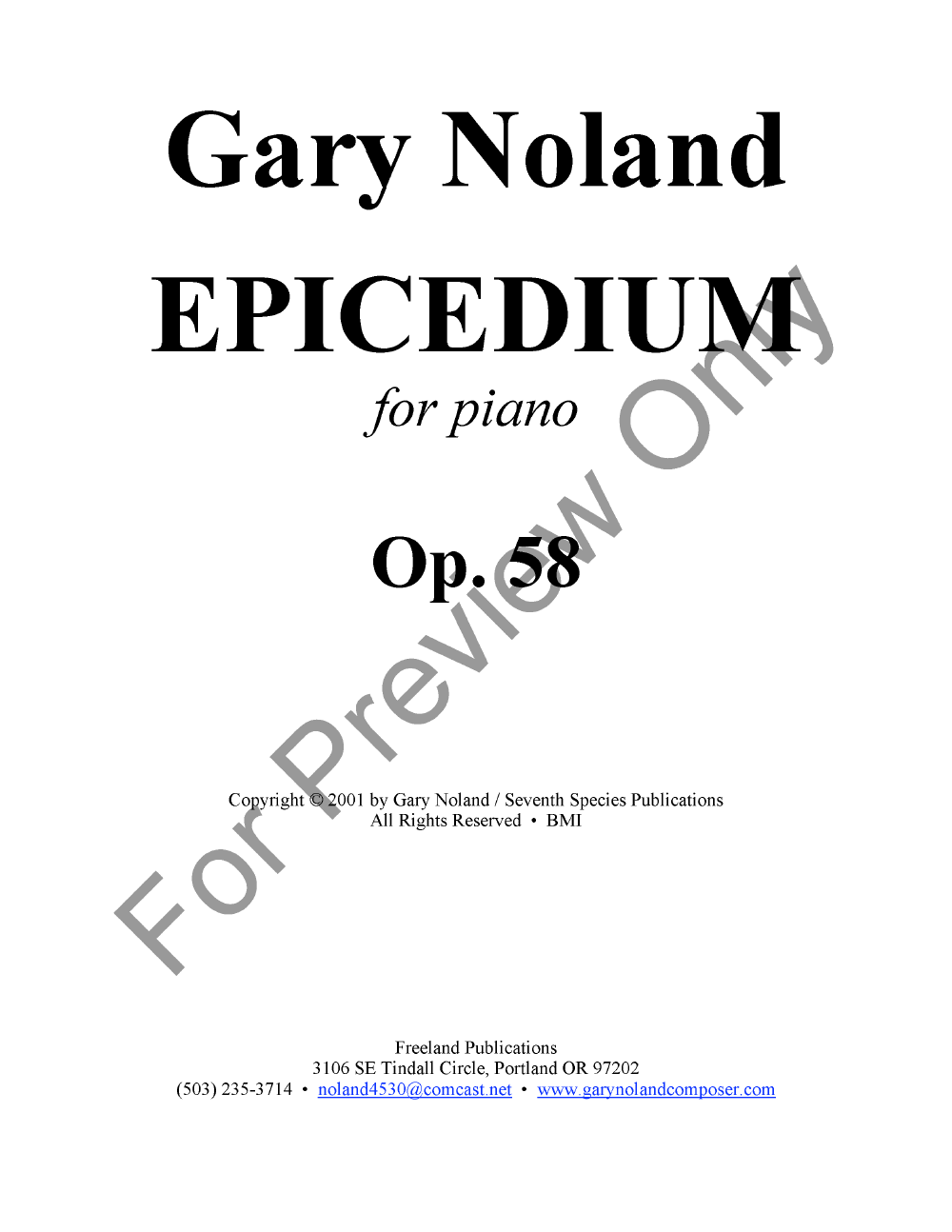 Epicedium P.O.D.