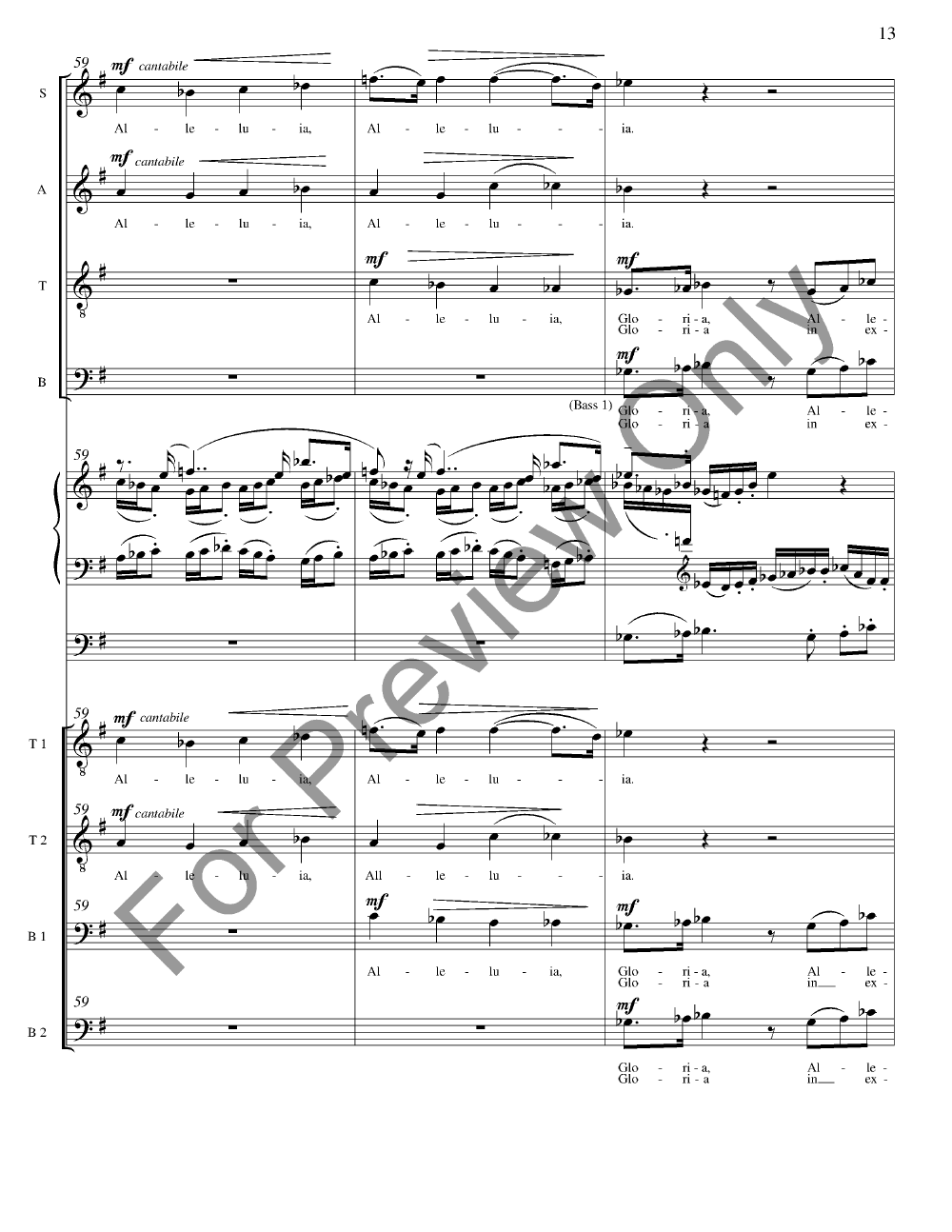 Grand Chorus Dialogue Organ/ Vocal Score P.O.D.