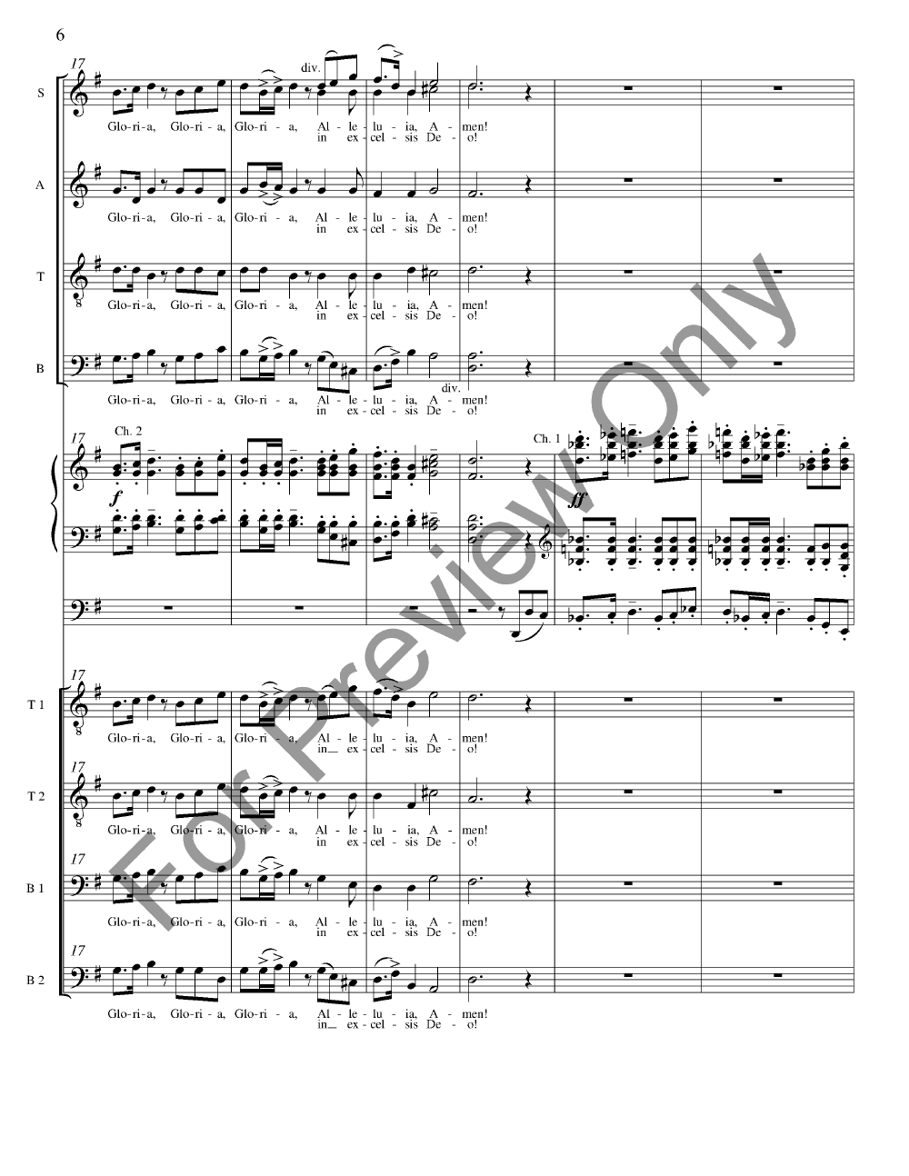 Grand Chorus Dialogue Organ/ Vocal Score P.O.D.