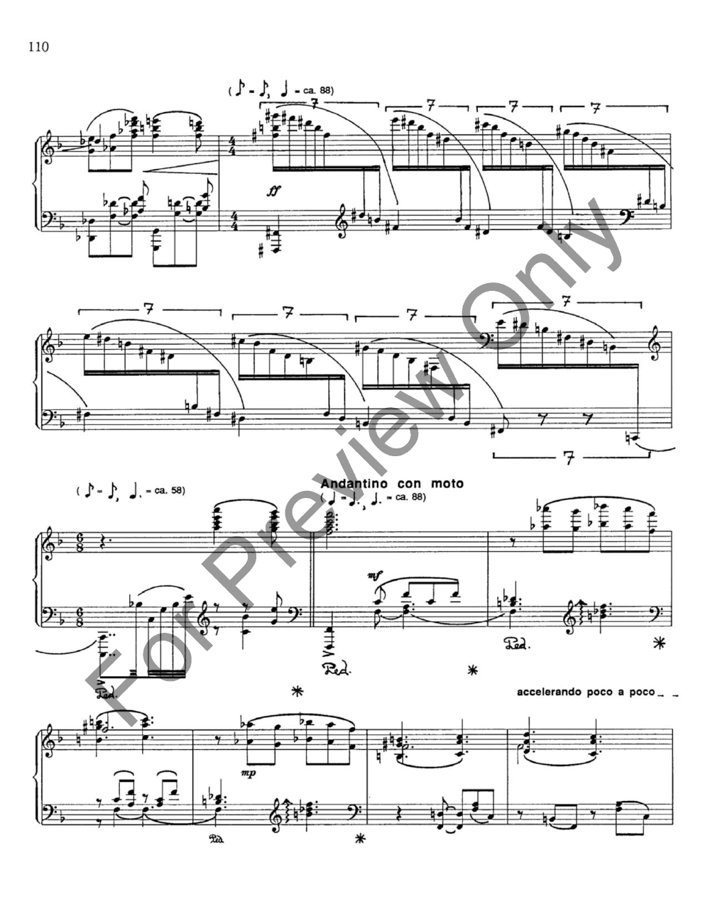 Burlesque Op. 1, No. 20 Piano P.O.D.