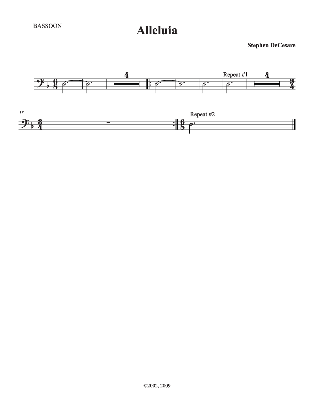 Mass of the Incarnation Full Score P.O.D.