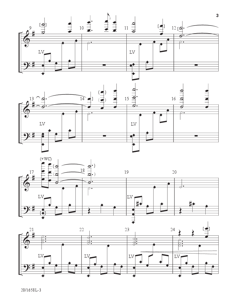 Christmas Fantasia 3-6 Octaves