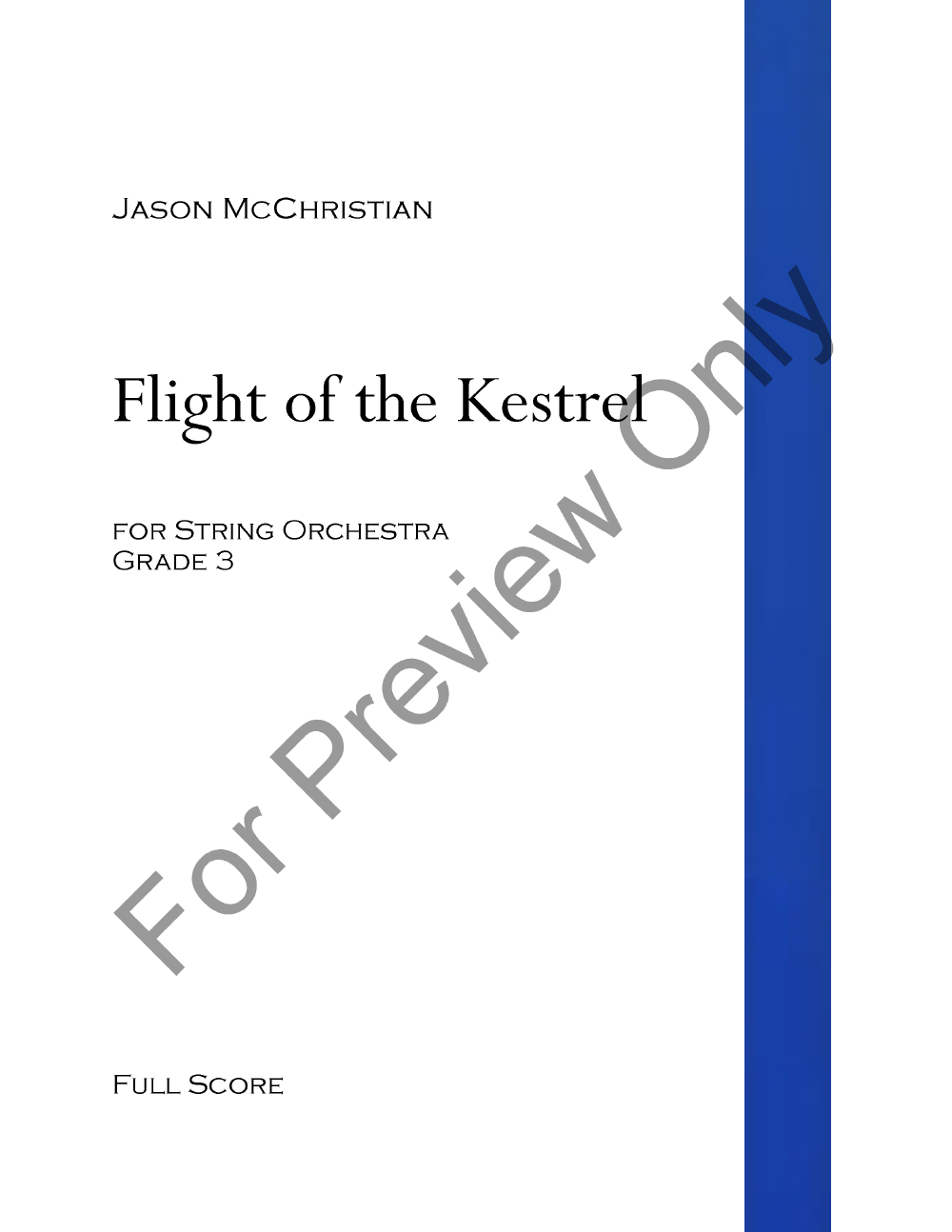 Flight of the Kestrel P.O.D.