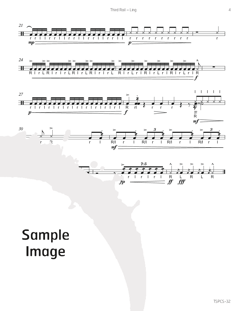 Third Rail Snare Drum Solo / Piano