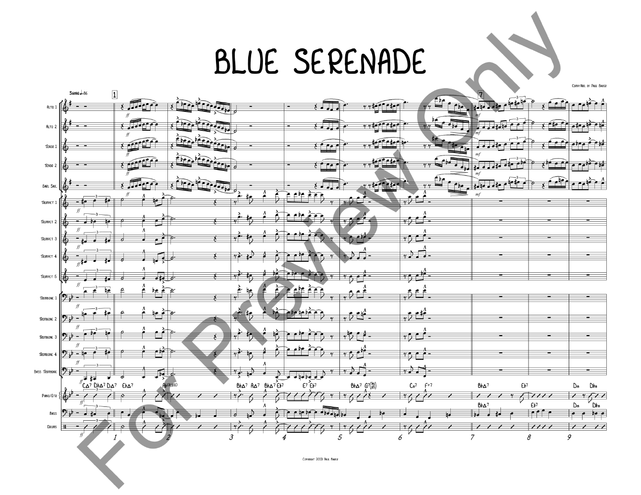 Blue Serenade