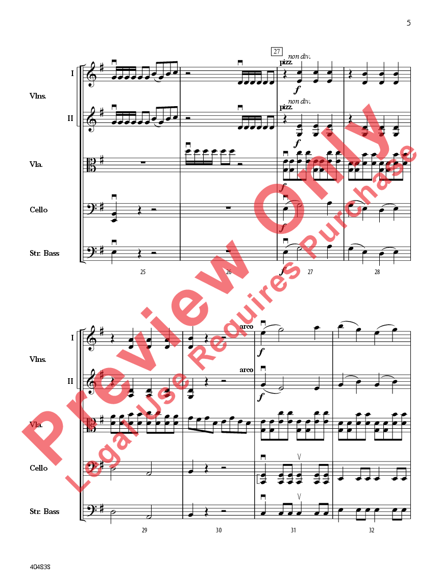 Viola Country Score