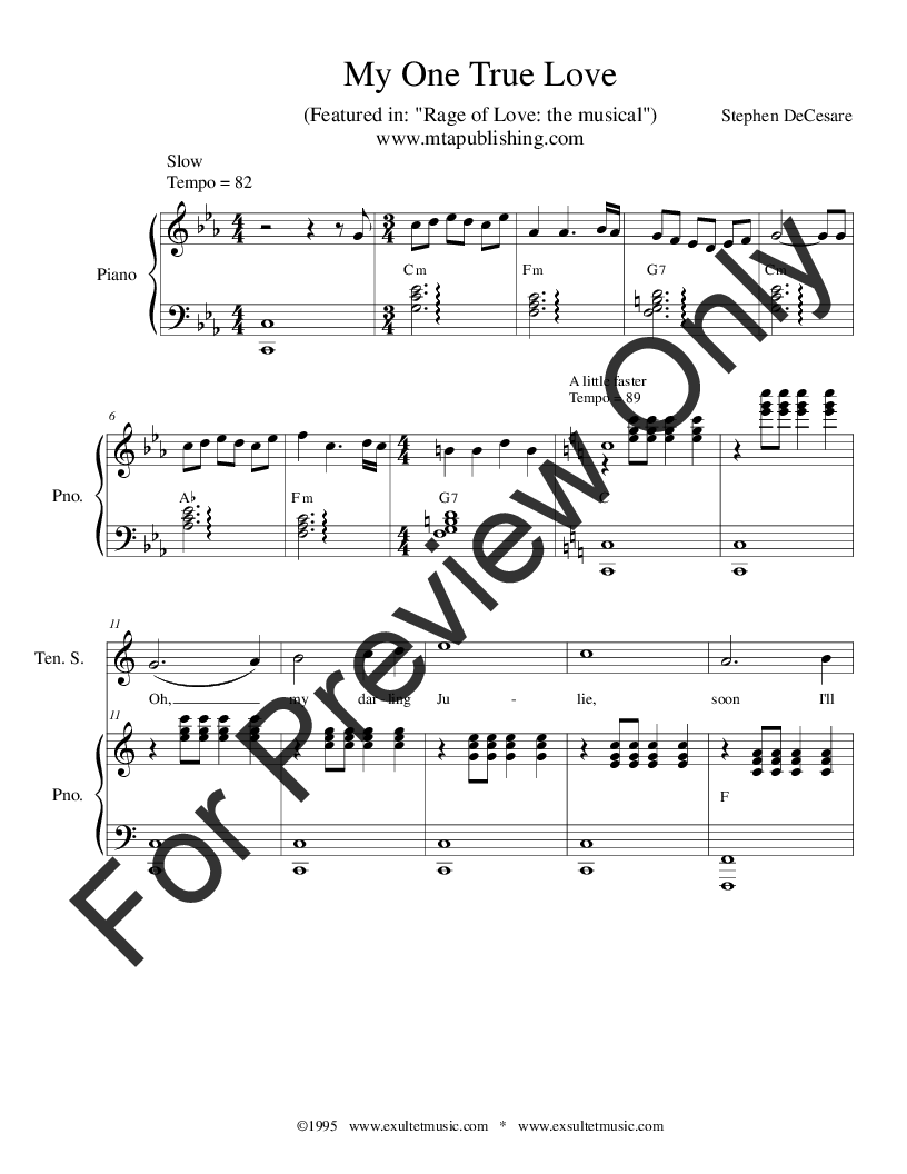 True Love Sheet Music (Piano)