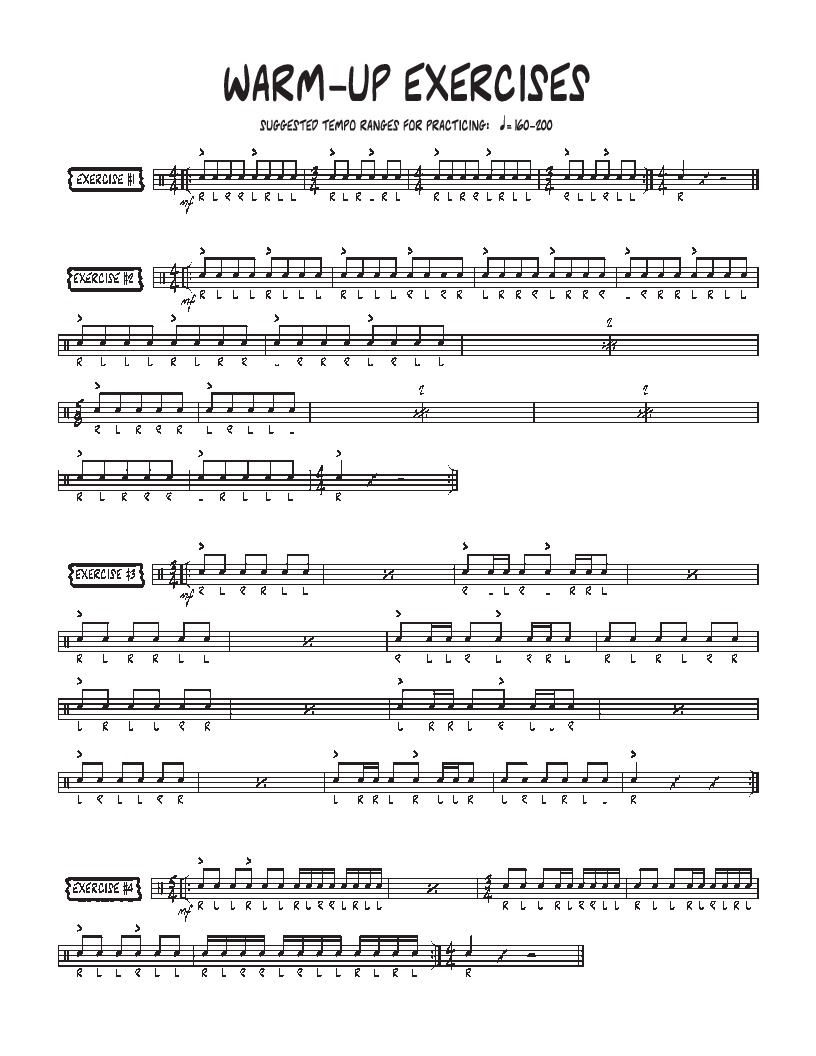 Paradiddle Riddle Snare Drum Solo