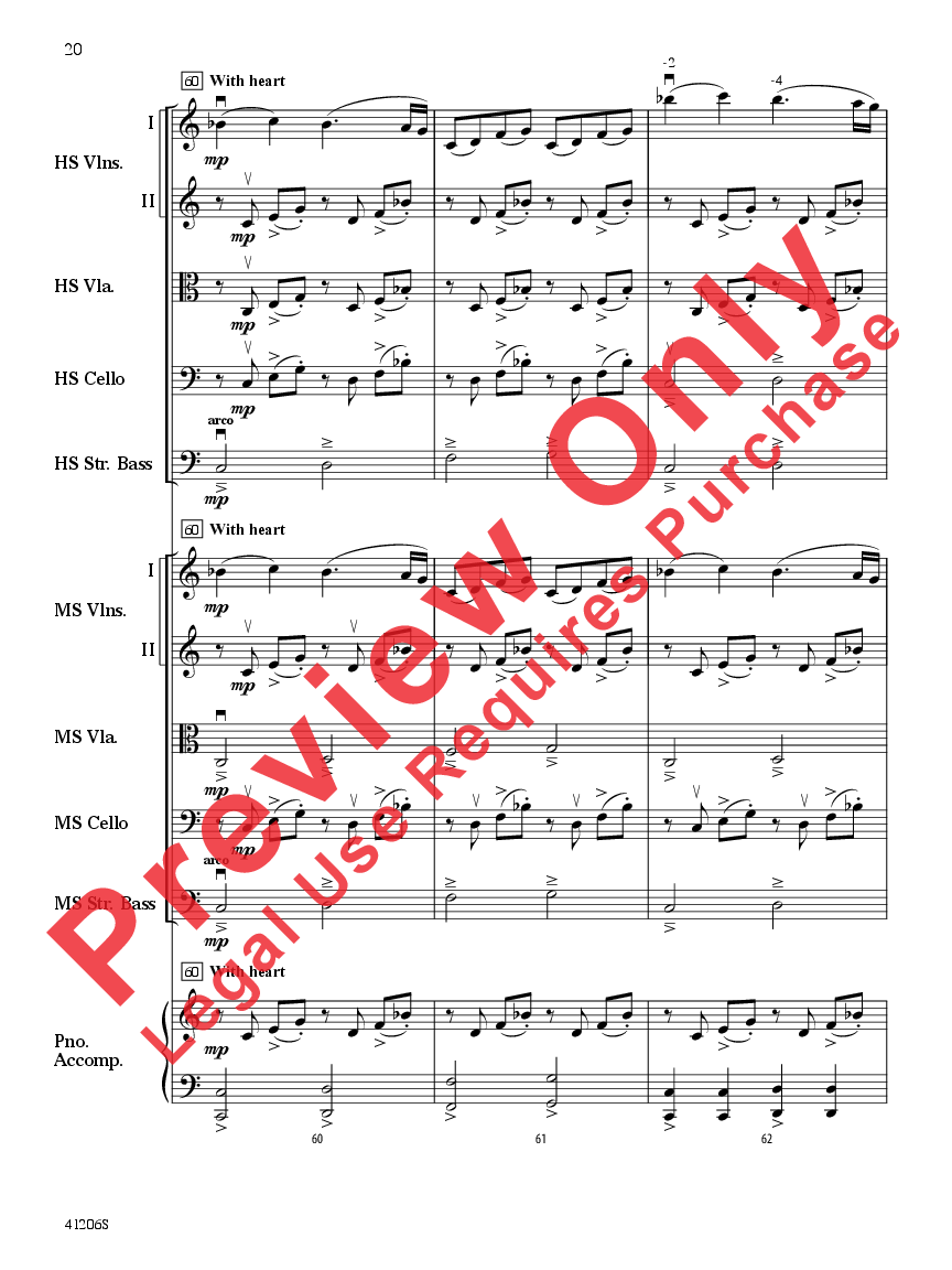 Newtown Peace Anthem Score