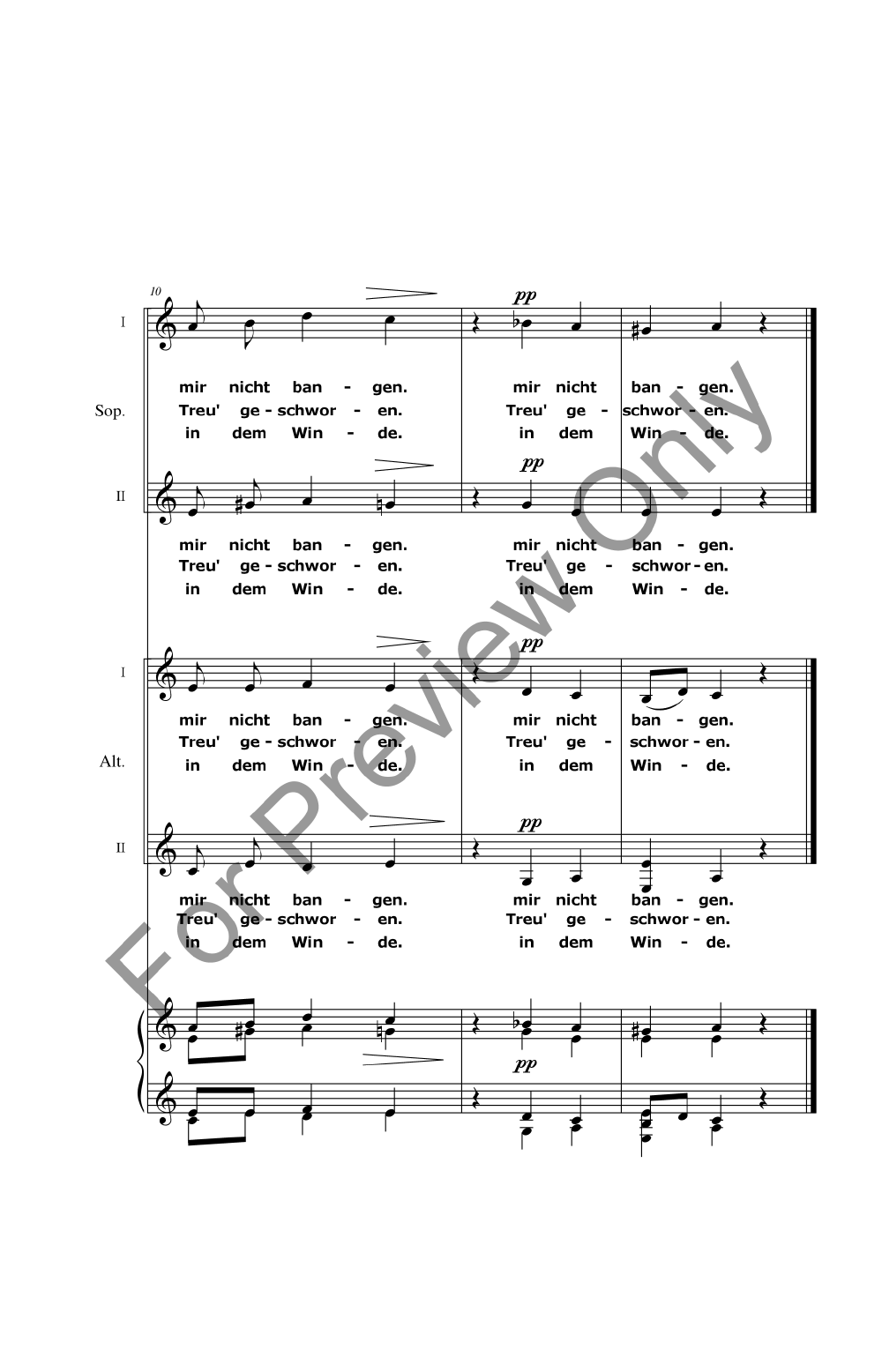 Agnes Op. 8, No 1 P.O.D.