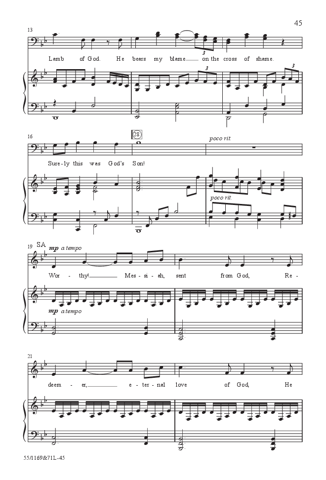 Witness SATB Preview Pak