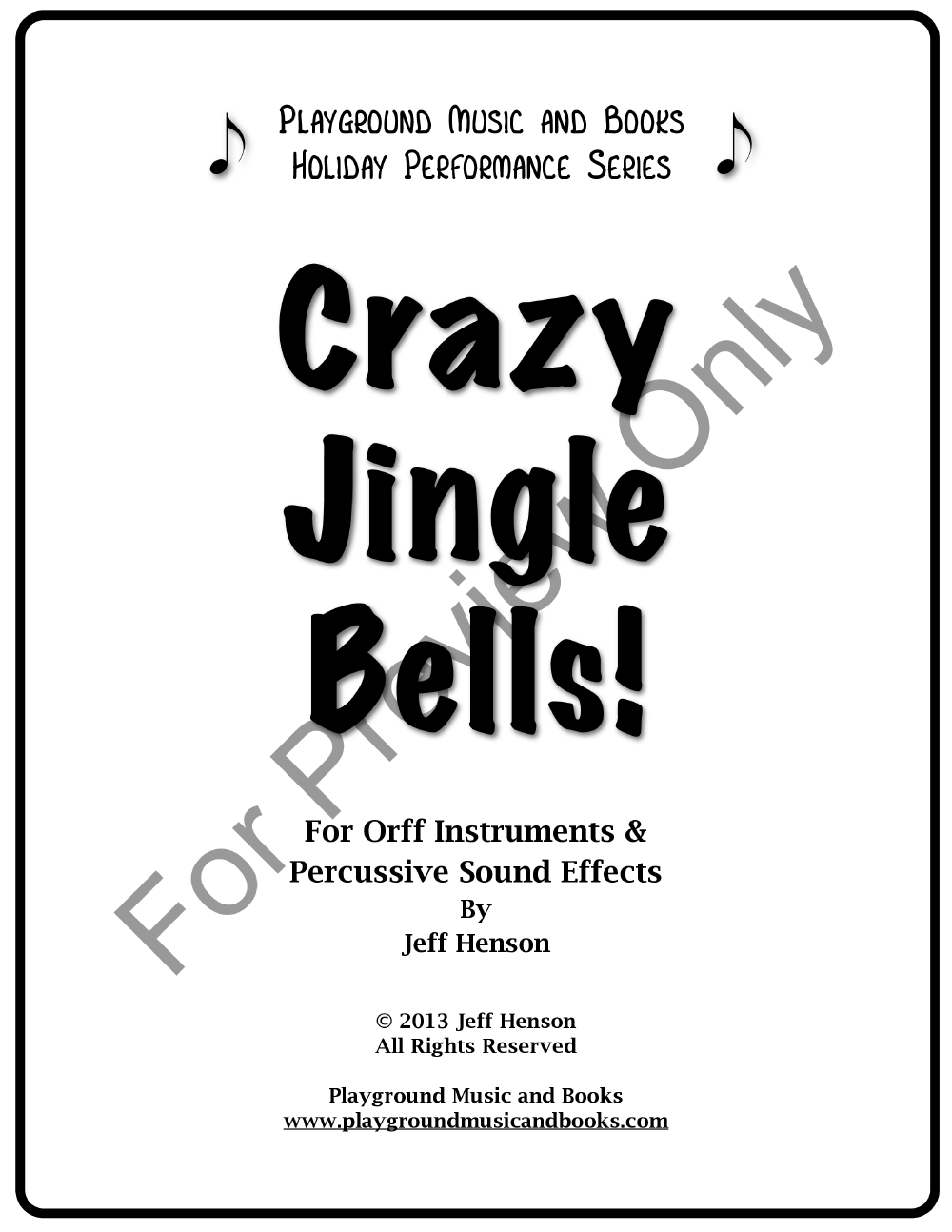 Crazy Jingle Bells P.O.D.