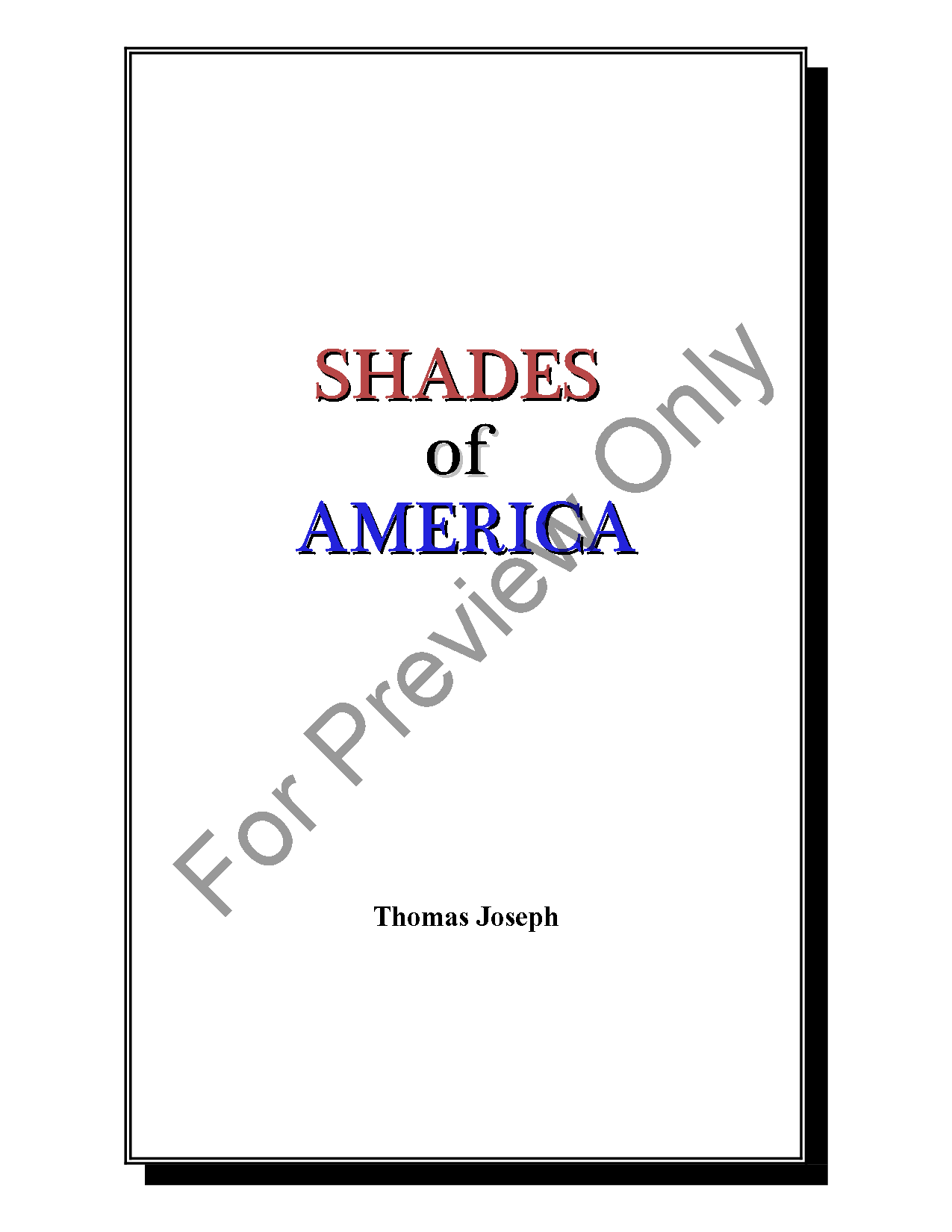 Shades of America P.O.D.