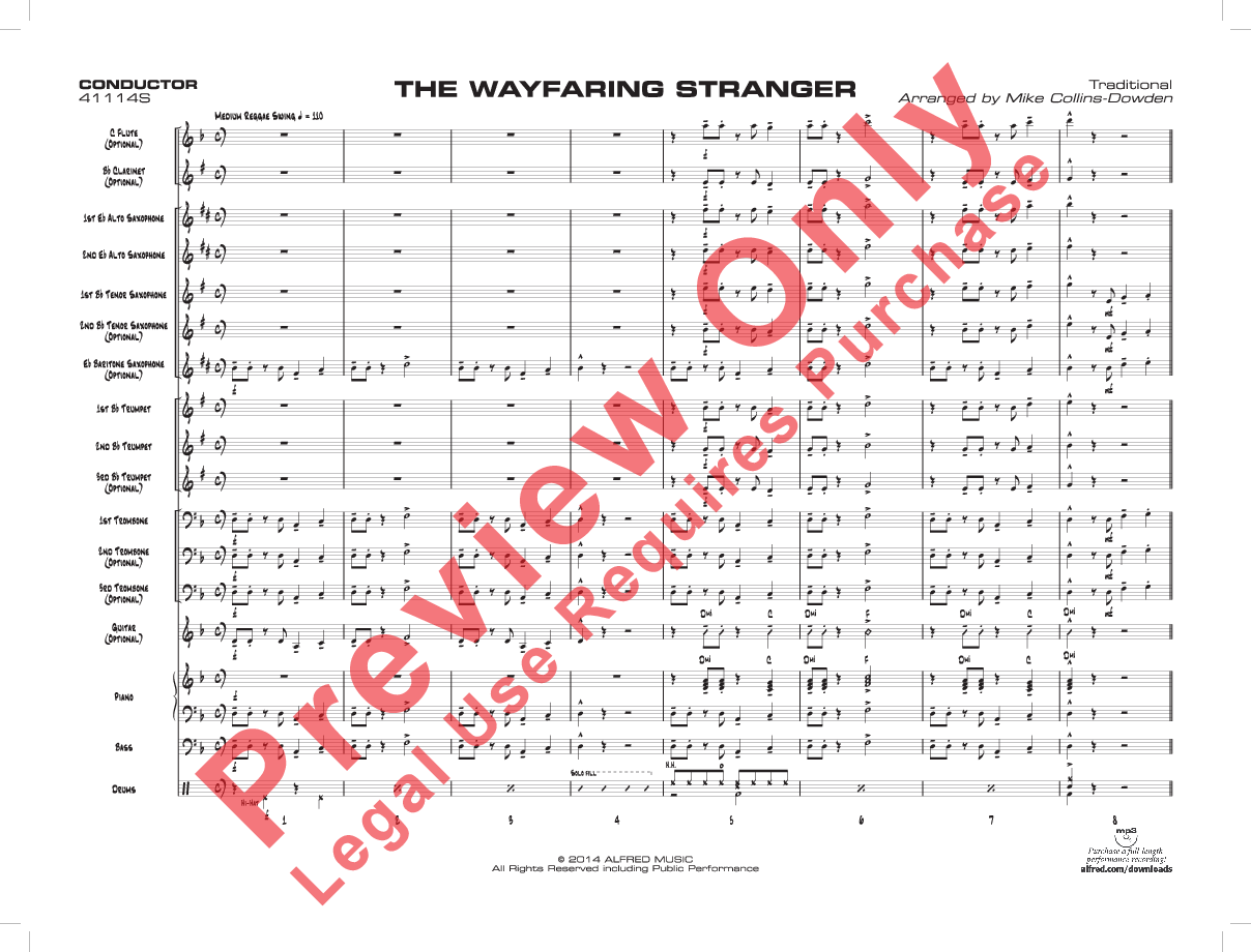 The Wayfaring Stranger Score