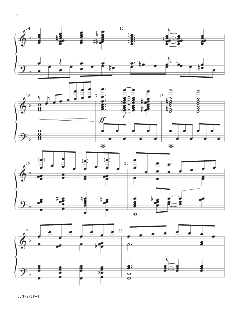 Festive Peal on Adeste Fideles 3/5 Octaves -P.O.P.