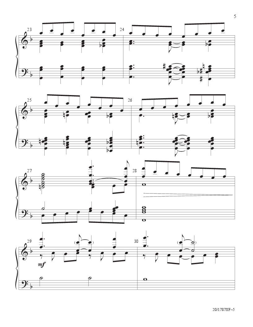 Festive Peal on Adeste Fideles 3/5 Octaves -P.O.P.