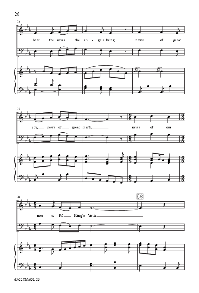 The Christmas Story SATB Preview Pak