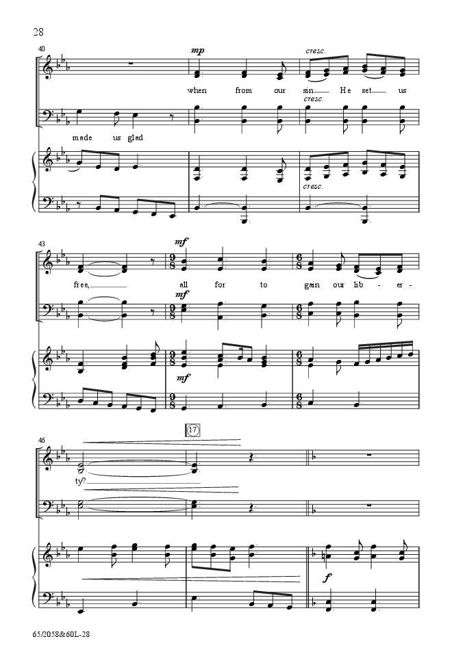 The Christmas Story SATB Preview Pak