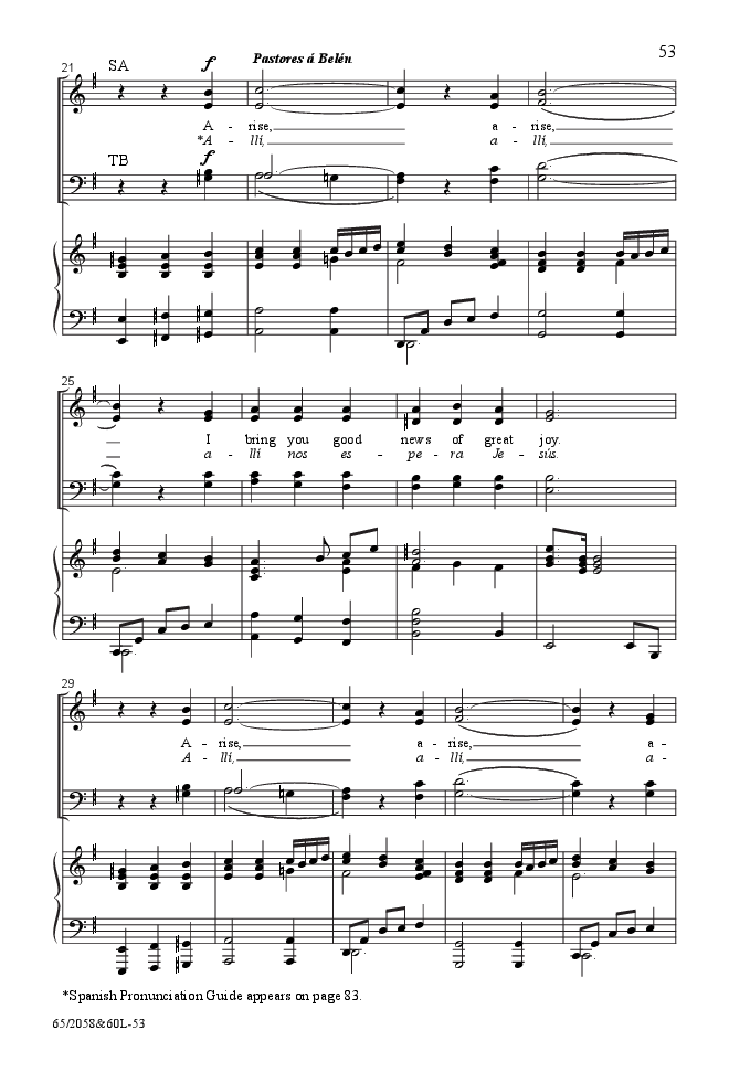 The Christmas Story SATB Preview Pak