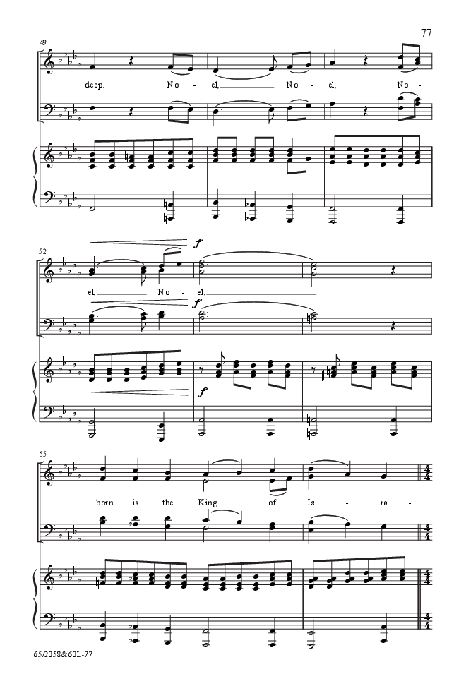 The Christmas Story SATB Preview Pak