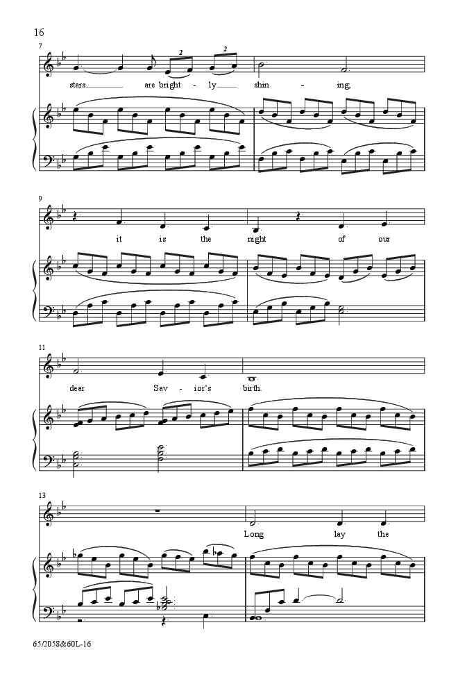 The Christmas Story SATB Preview Pak