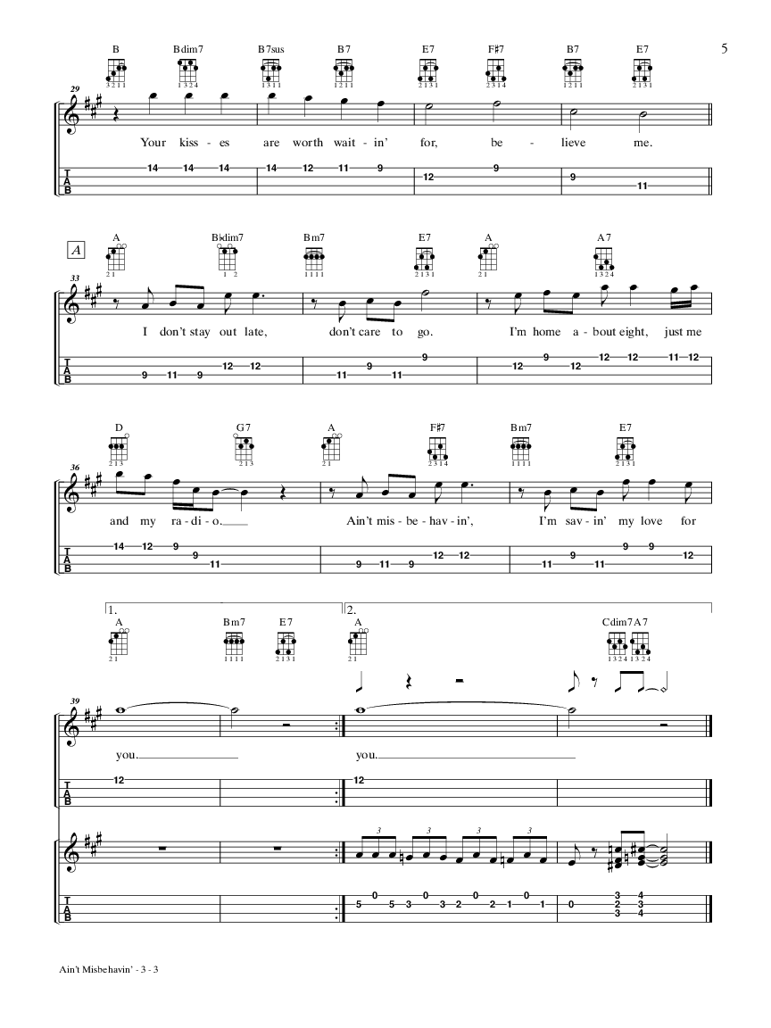 Just for Fun : Swing Jazz Ukulele