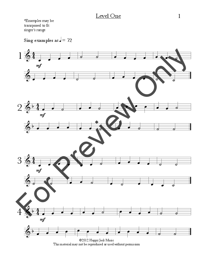 The Sight Reading Book Soprano Voice