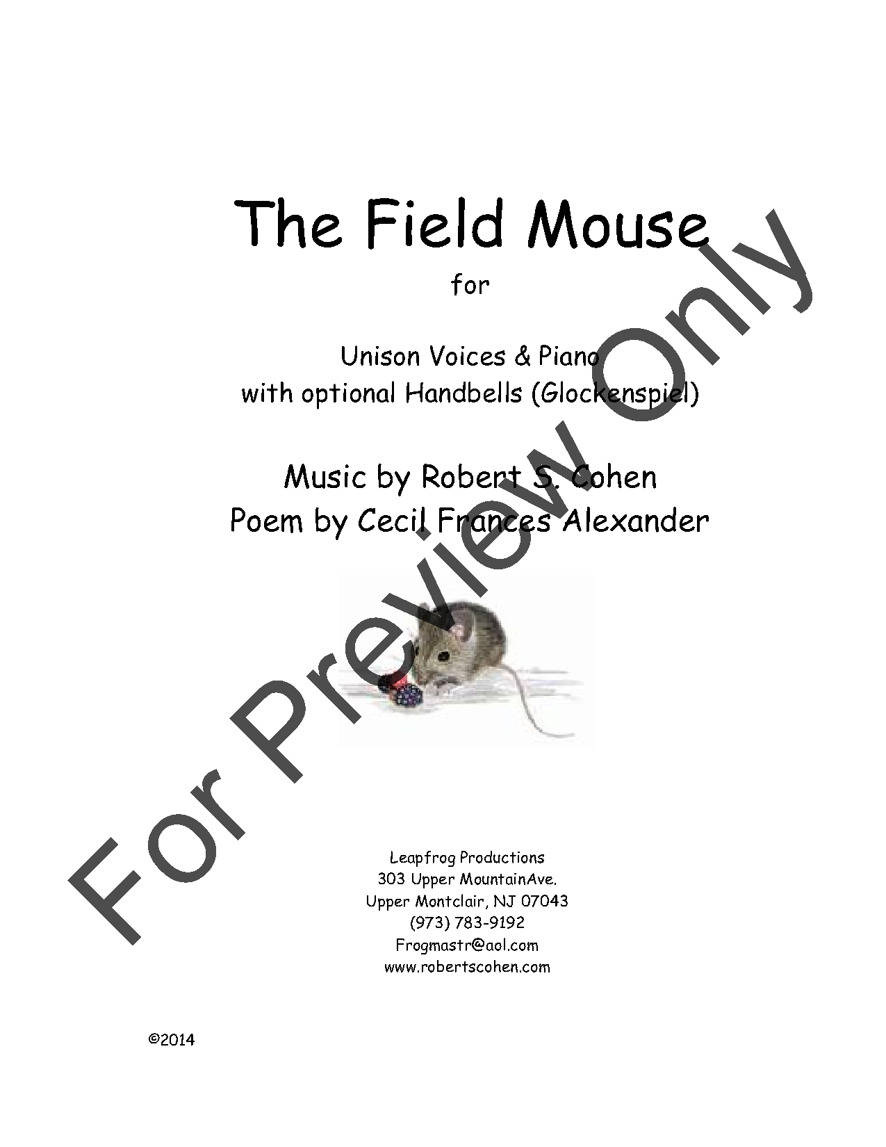 The Field Mouse P.O.D.