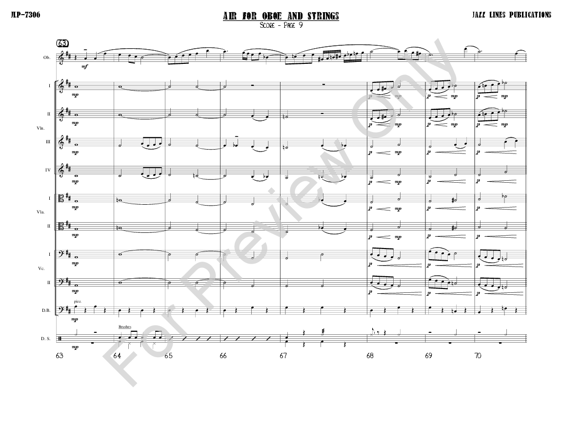 Air for Oboe and Strings