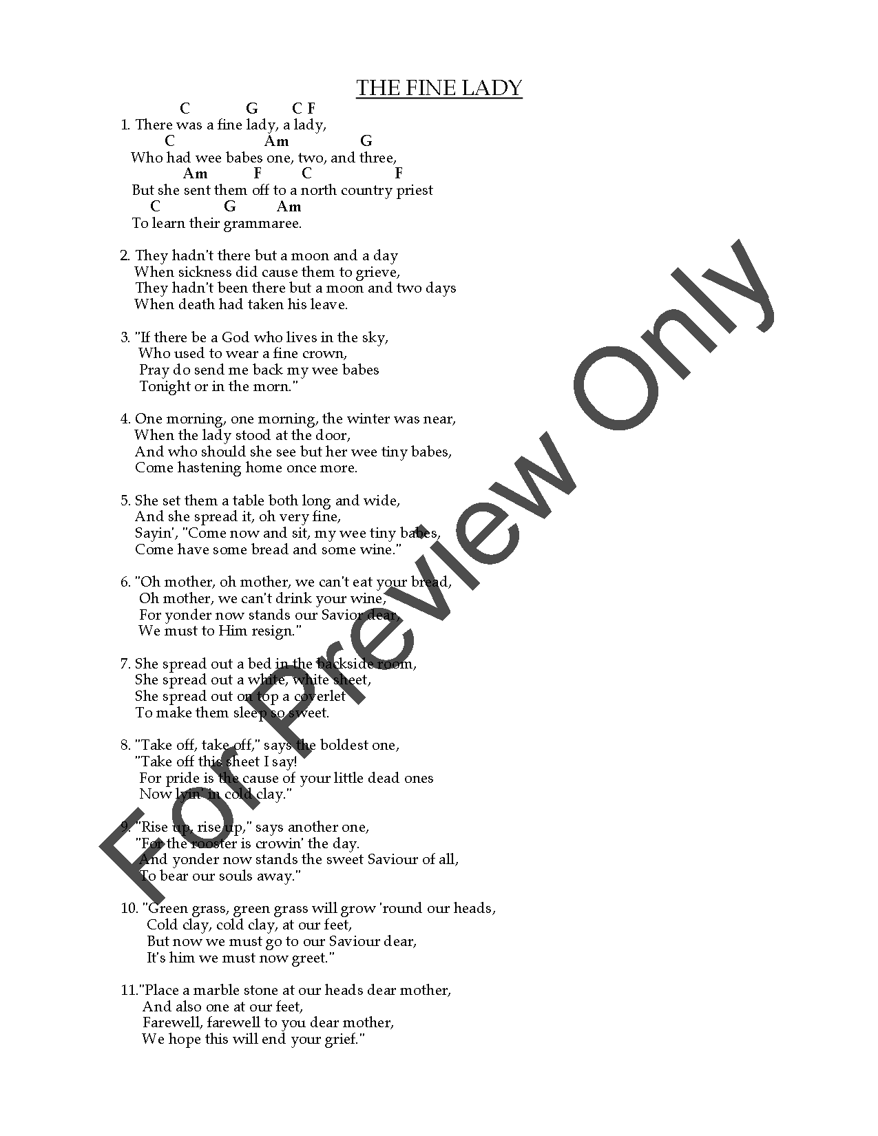 Appalachian & Ozark Songs, Vol. 3 P.O.D.