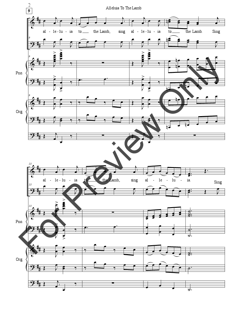 Alleluia No. 1 EPRINT