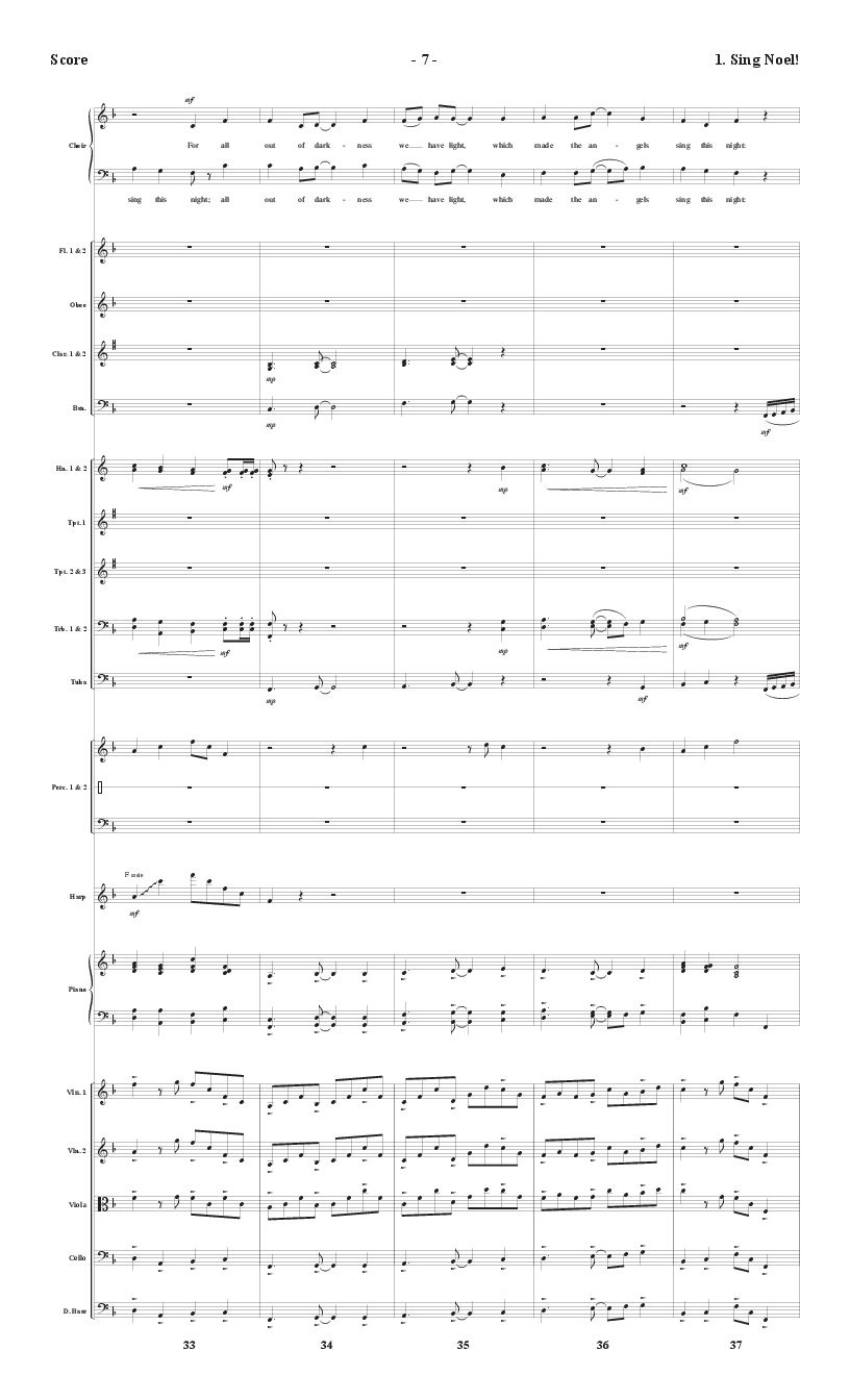 A Noel Celebration Orchestration Full Score