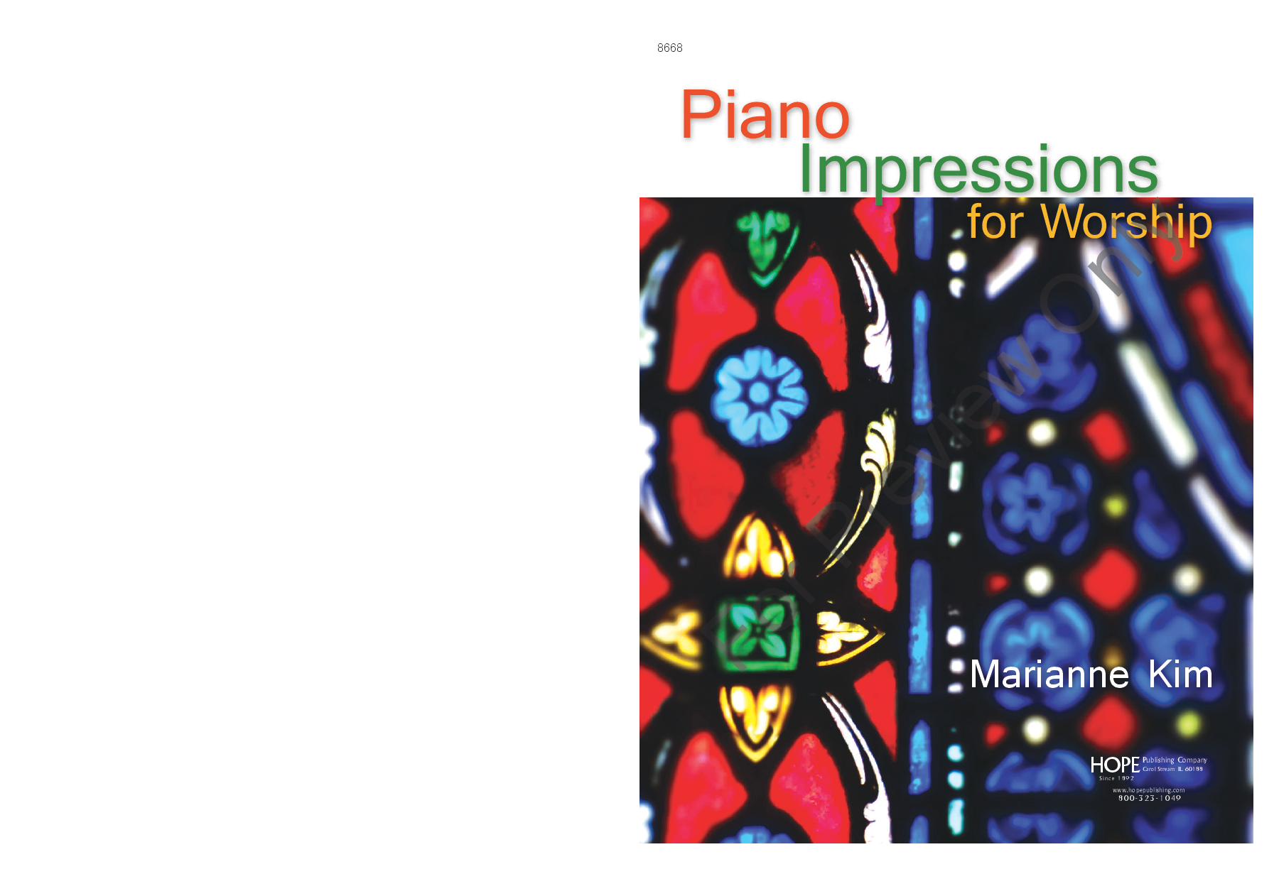 Piano Impressions For Worship #1