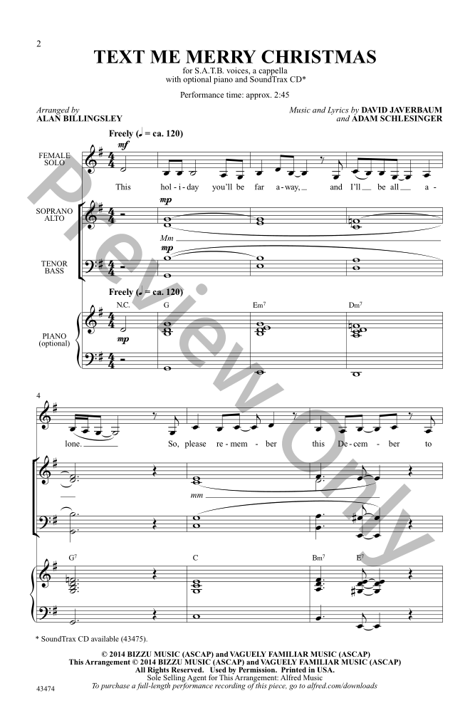 The Christmas Can-Can (as performed by Straight No Chaser) - TTBB - TTBB -  Digital Sheet Music