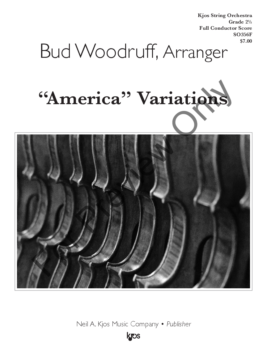 America Variations Score