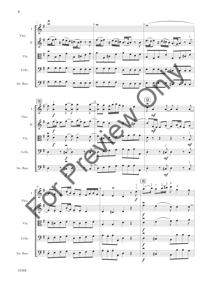 Trio Sonata Score