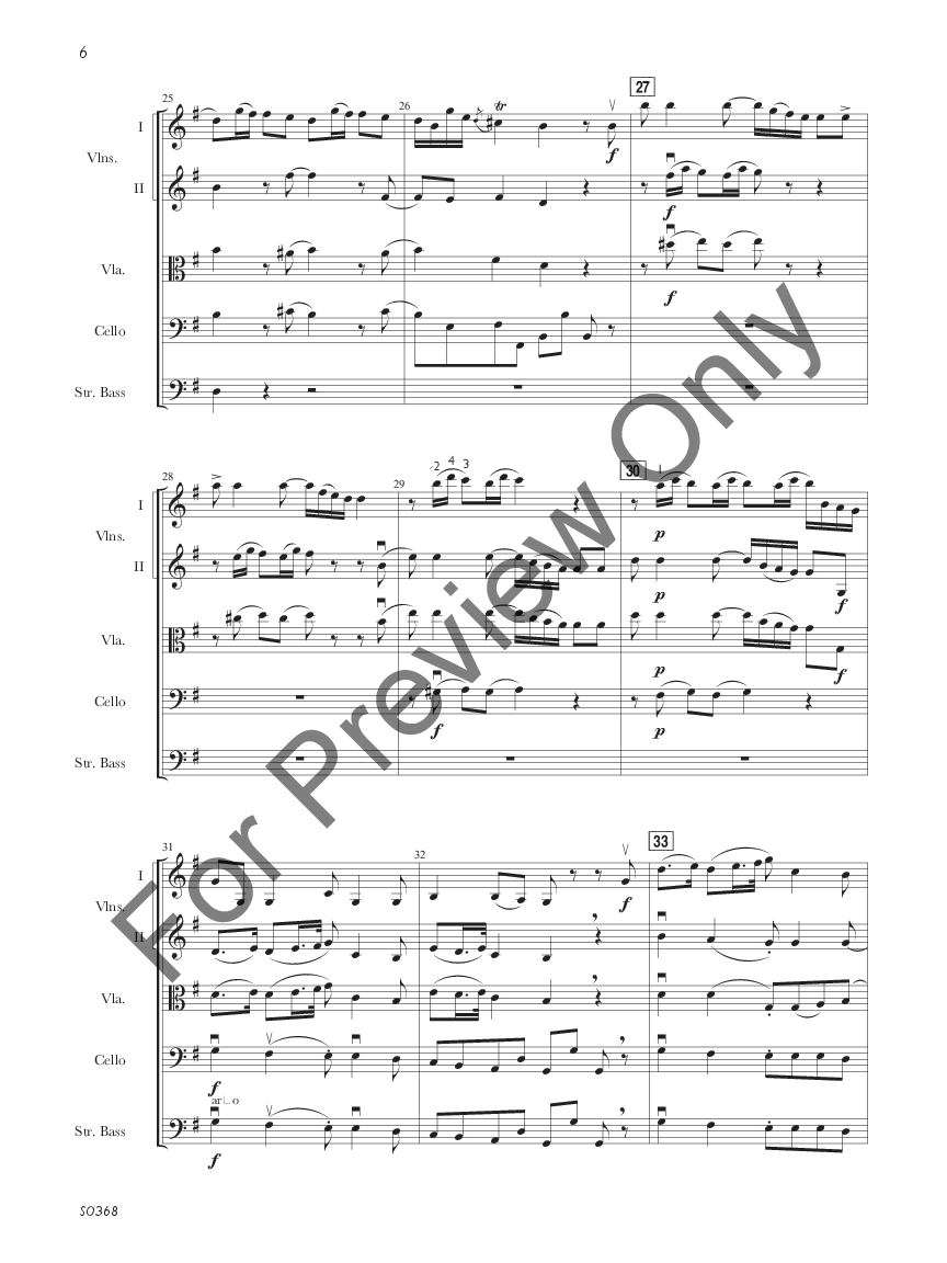 Trio Sonata Score