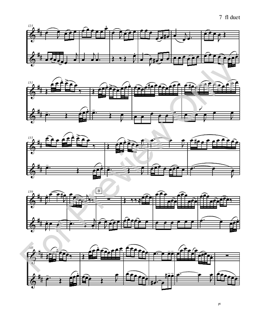 Handel Messiah Selections - Flute Duet P.O.D.