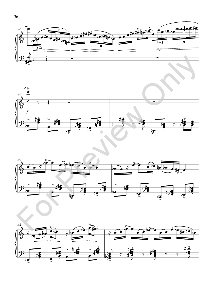 Etudes for Piano, Book 1 P.O.D.