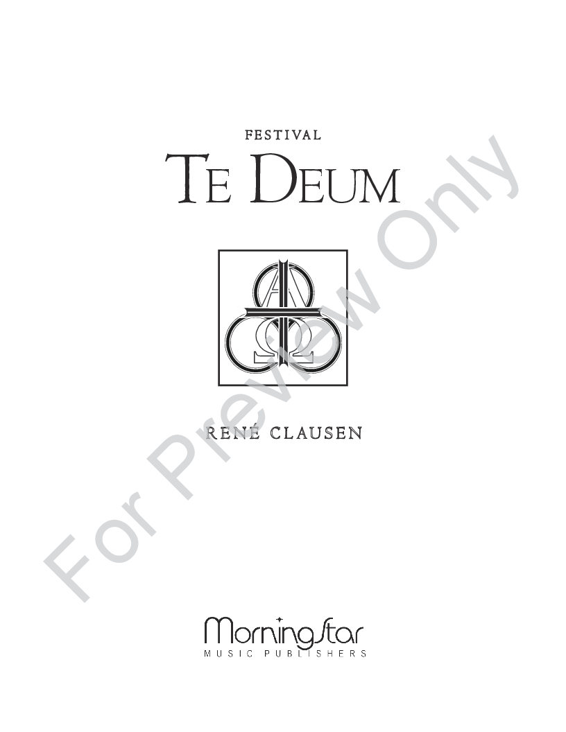 Festival Te Deum