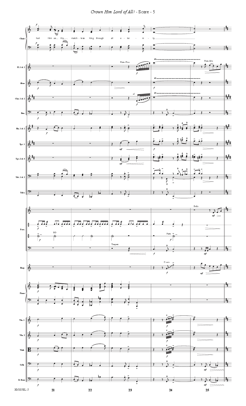 Crown Him Lord of All! Orchestration CD-ROM