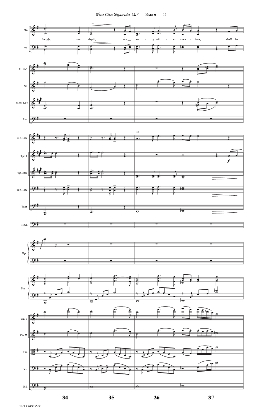 Who Can Separate Us? Orchestration