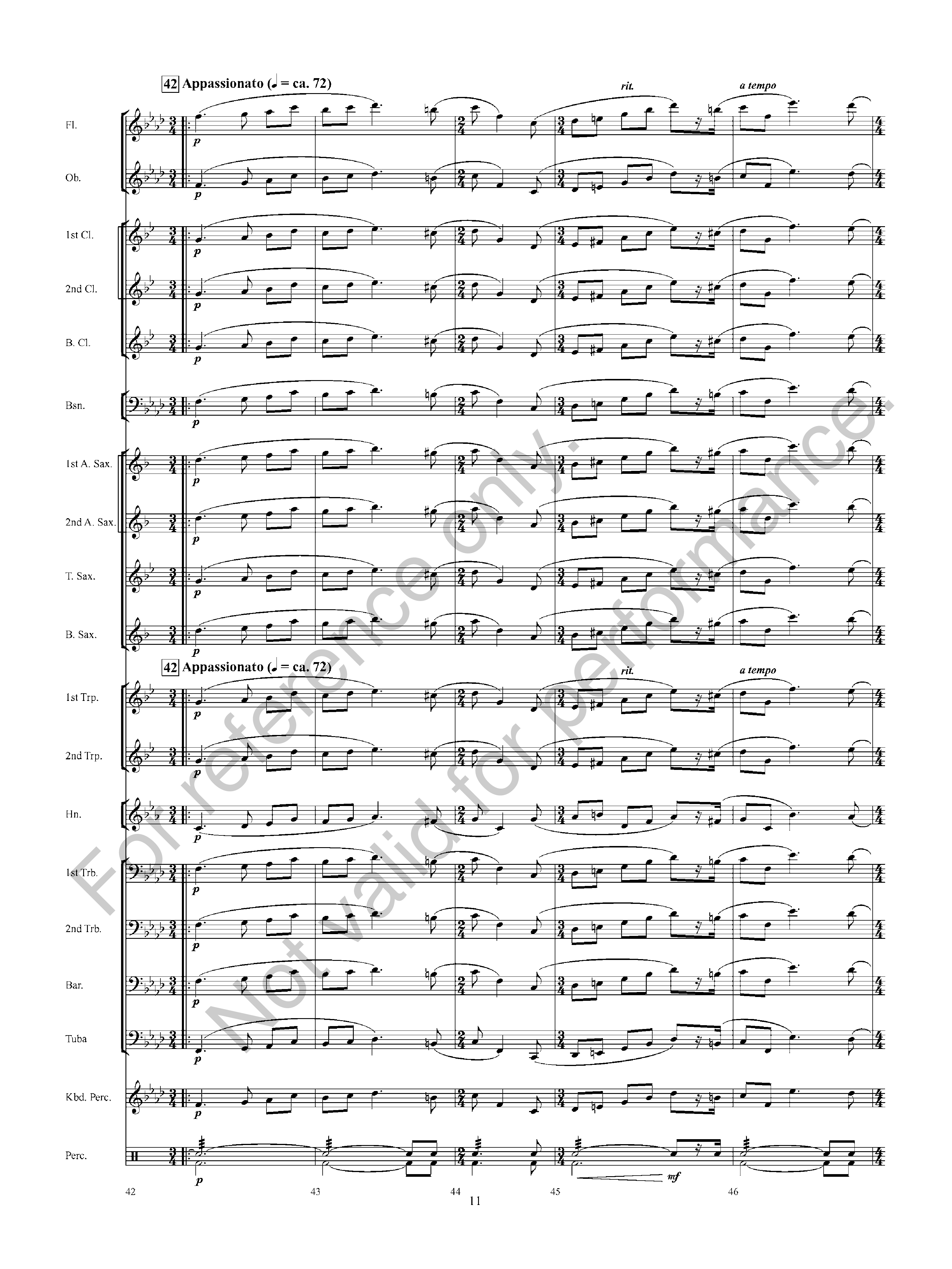 Sightreading 301 End of Instruction Assessment Pack