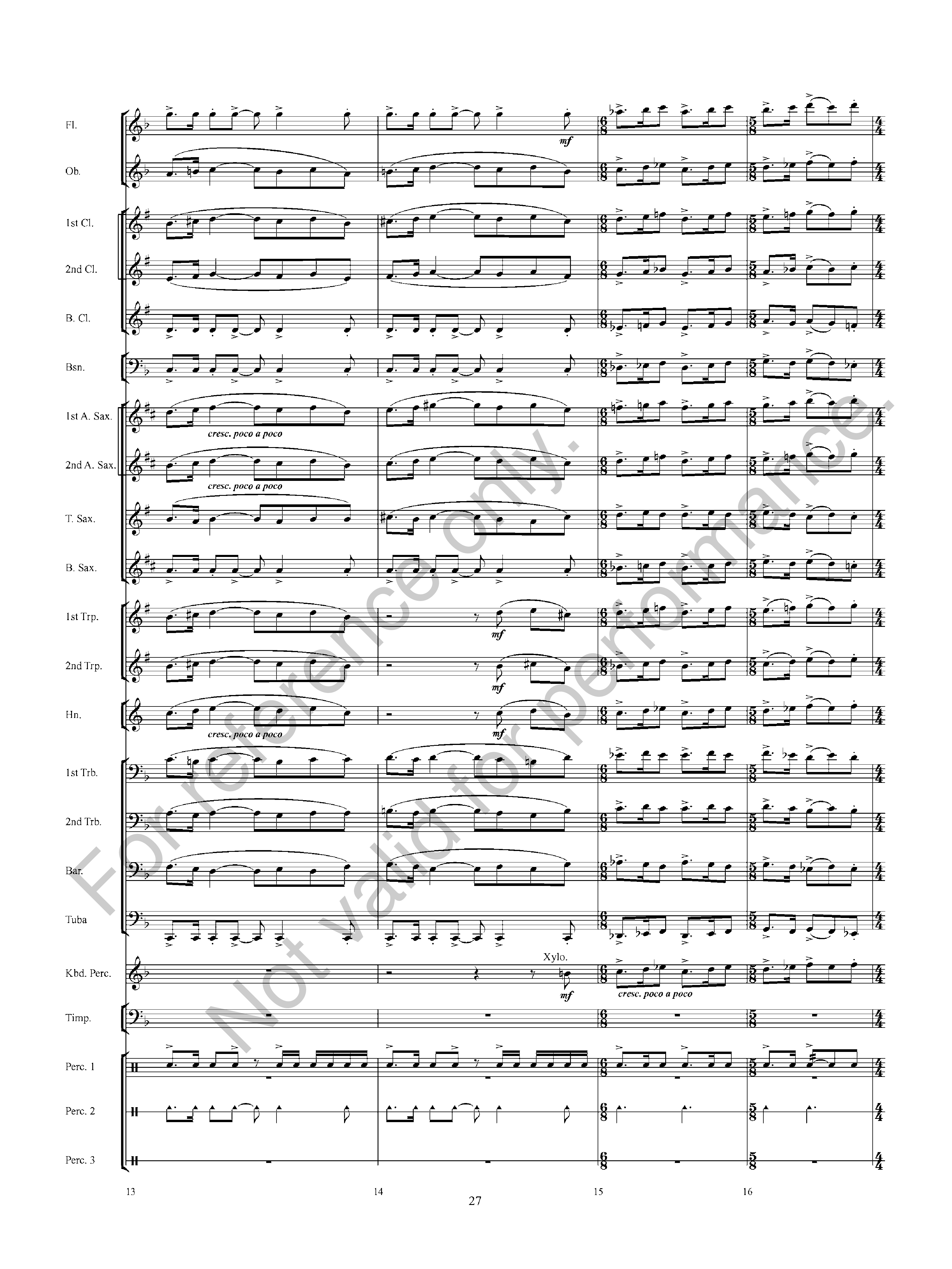 Sightreading 301 End of Instruction Assessment Pack