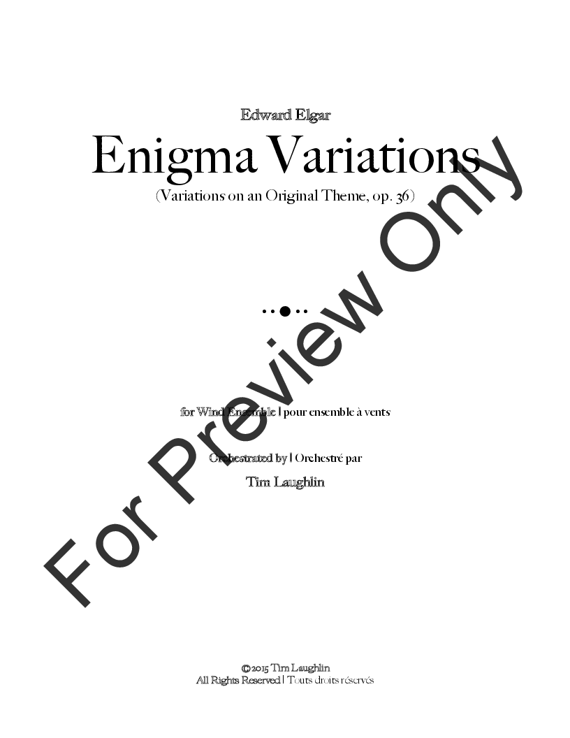 Enigma Variations P.O.D.