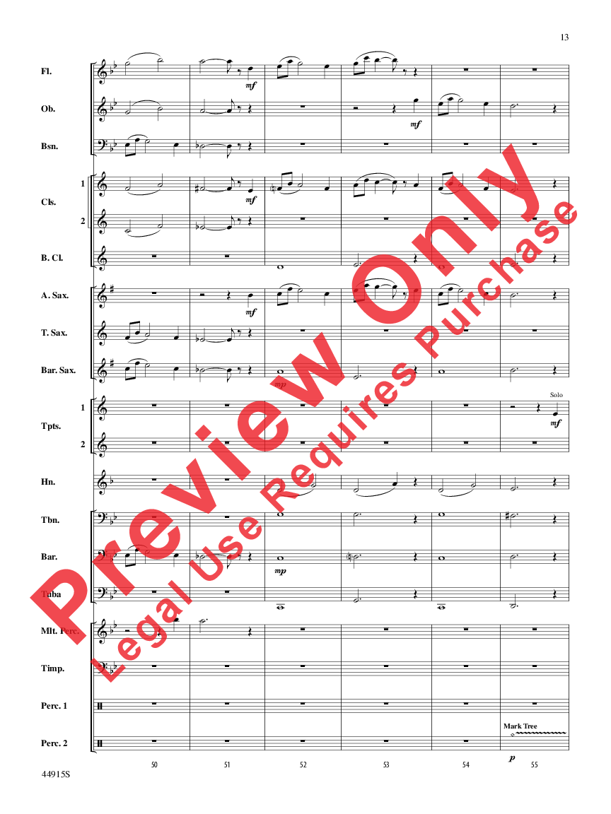 Transylvanian Lullaby Score